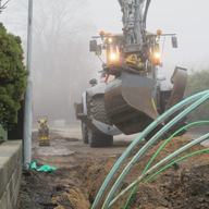 Schaktarbete vecka 24 i område Strandvägen - Gravareliden, Sofierovägen & Drottninggatan